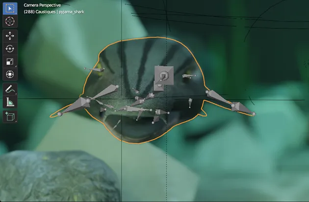 Image de l'armature du requin pyjama